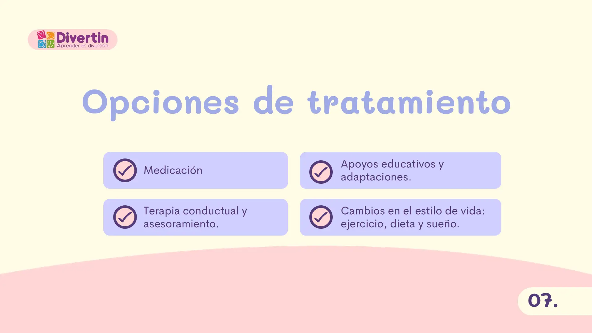TDAH - Opciones de tratamiento