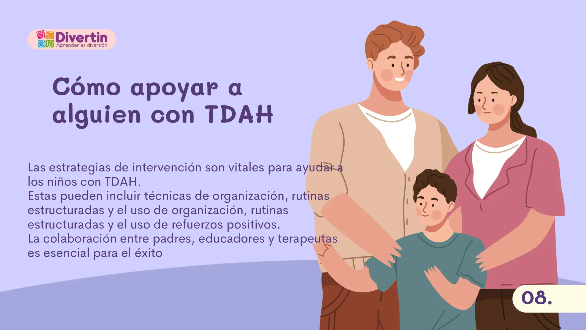 Cómo apoyar a alguien con TDAH